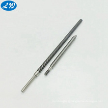 Customized long stainless steel lead screw axle shaft threaded rod from China factory